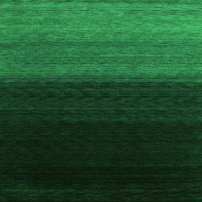 Serging Thickness of Abstract Green Contemporary Rug, con1785grn