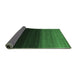 Sideview of Abstract Emerald Green Contemporary Rug, con1785emgrn