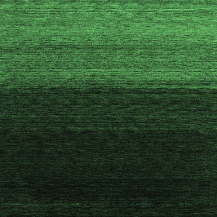 Square Abstract Emerald Green Contemporary Rug, con1785emgrn