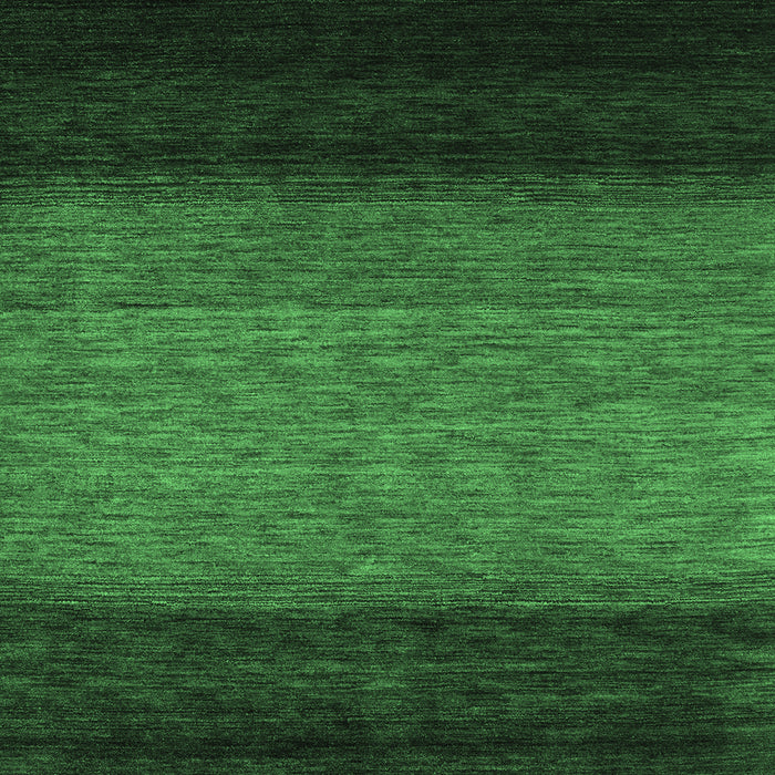 Machine Washable Abstract Emerald Green Contemporary Area Rugs, wshcon1786emgrn