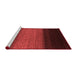 Contemporary Red Washable Rugs