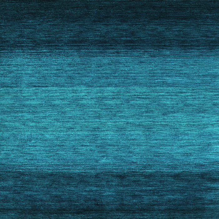 Machine Washable Abstract Turquoise Contemporary Area Rugs, wshcon1786turq