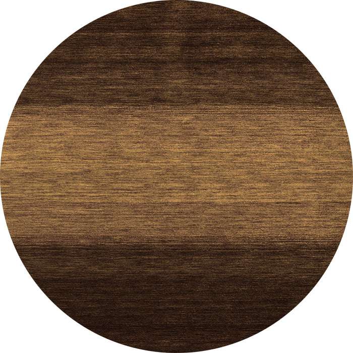 Square Abstract Orange Contemporary Rug, con1786org