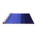 Sideview of Machine Washable Abstract Purple Contemporary Area Rugs, wshcon1786pur