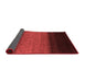 Abstract Red Contemporary Area Rugs