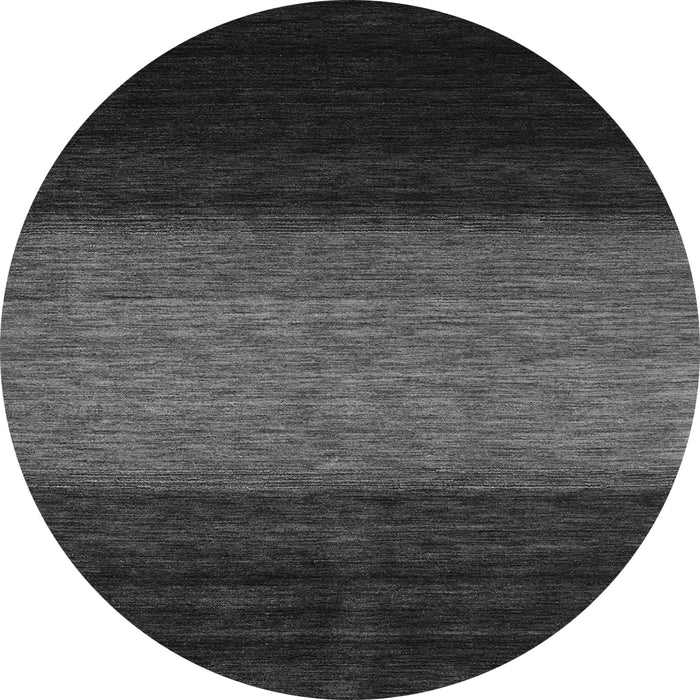 Square Abstract Gray Contemporary Rug, con1786gry