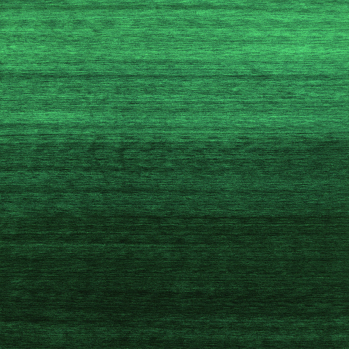 Serging Thickness of Abstract Green Contemporary Rug, con1787grn