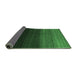 Sideview of Abstract Emerald Green Contemporary Rug, con1787emgrn