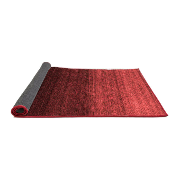Abstract Red Contemporary Area Rugs