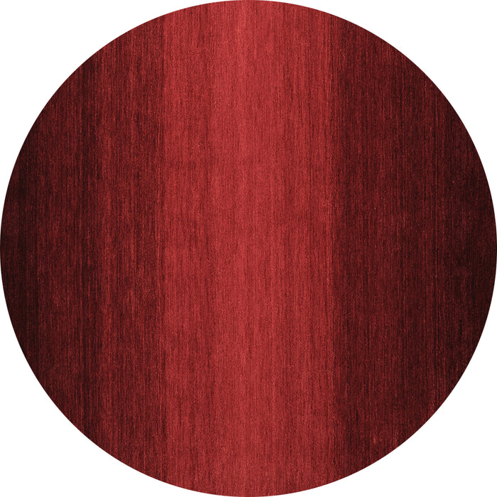 Round Machine Washable Abstract Brown Contemporary Rug, wshcon1788brn