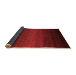 Sideview of Abstract Brown Contemporary Rug, con1788brn