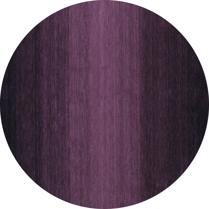 Round Machine Washable Abstract Blue Contemporary Rug, wshcon1788blu