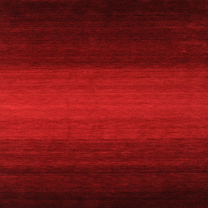 Serging Thickness of Abstract Orange Contemporary Rug, con1788org