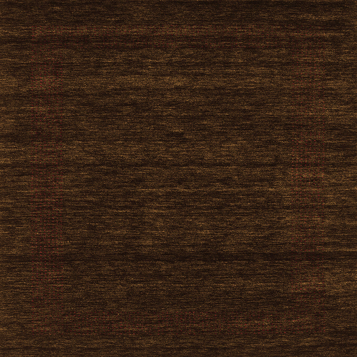 Serging Thickness of Abstract Orange Contemporary Rug, con1789org