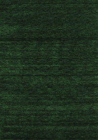 Abstract Emerald Green Contemporary Rug, con1789emgrn