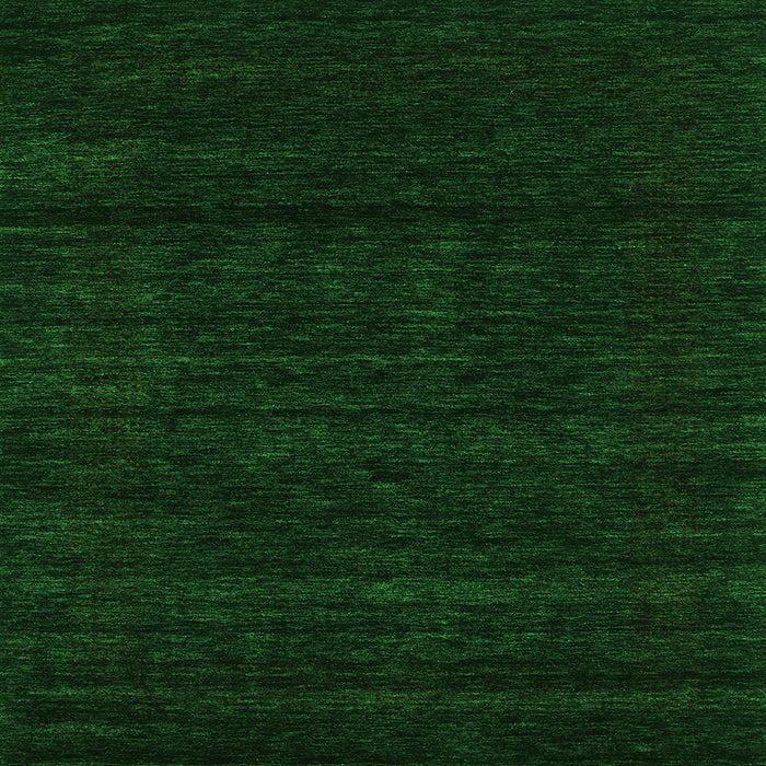 Serging Thickness of Abstract Green Contemporary Rug, con1789grn