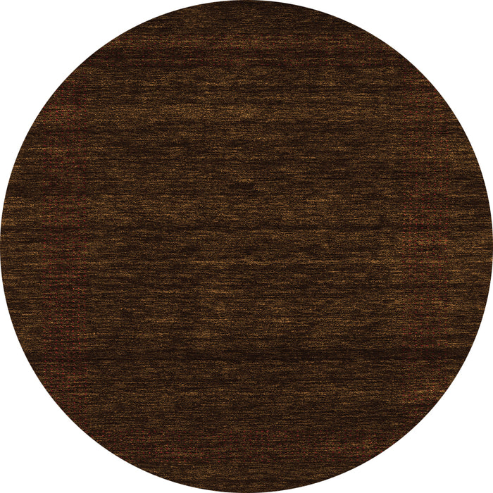 Square Abstract Orange Contemporary Rug, con1789org