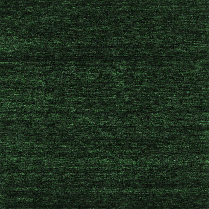 Square Abstract Emerald Green Contemporary Rug, con1789emgrn