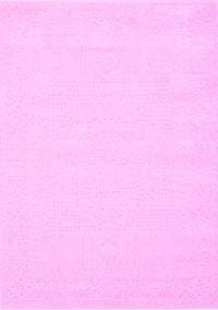 Solid Pink Modern Rug, con178pnk