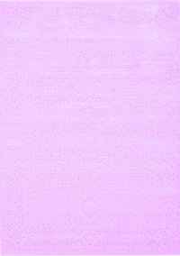 Solid Purple Modern Rug, con178pur