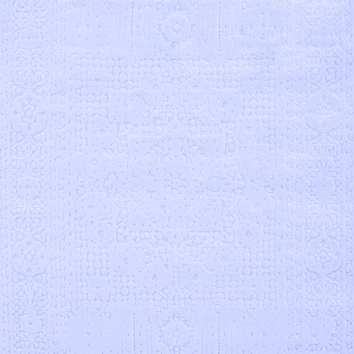 Machine Washable Solid Blue Modern Rug, wshcon178blu