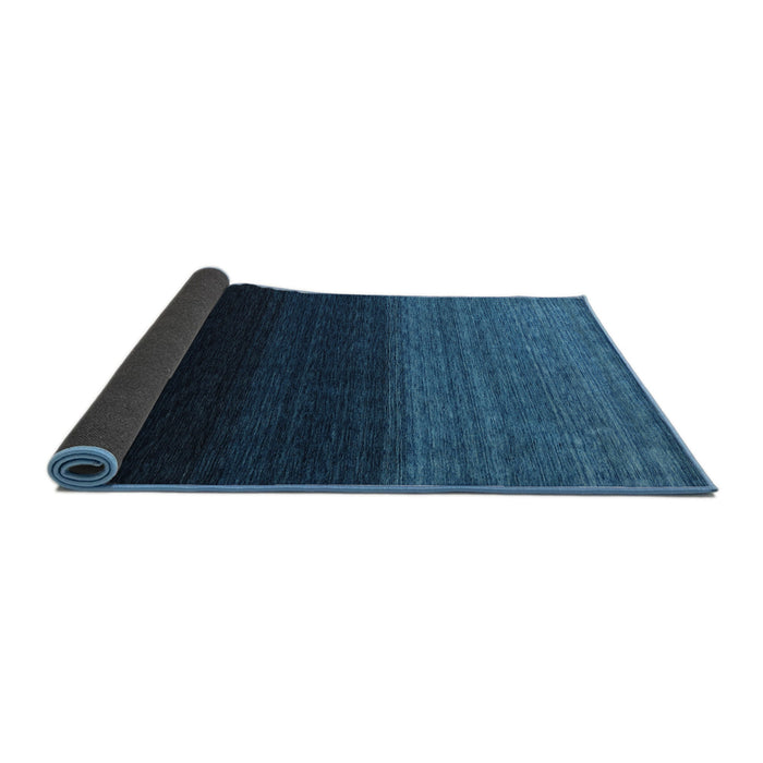Thickness of Contemporary Blue Modern Rug, con1790