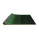 Sideview of Abstract Emerald Green Contemporary Rug, con1790emgrn