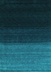 Abstract Turquoise Contemporary Rug, con1790turq