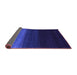 Sideview of Abstract Purple Contemporary Rug, con1790pur