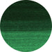 Machine Washable Abstract Green Contemporary Area Rugs, wshcon1790grn