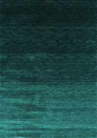 Abstract Turquoise Contemporary Rug, con1791turq