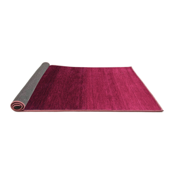 Sideview of Abstract Purple Contemporary Rug, con1792pur