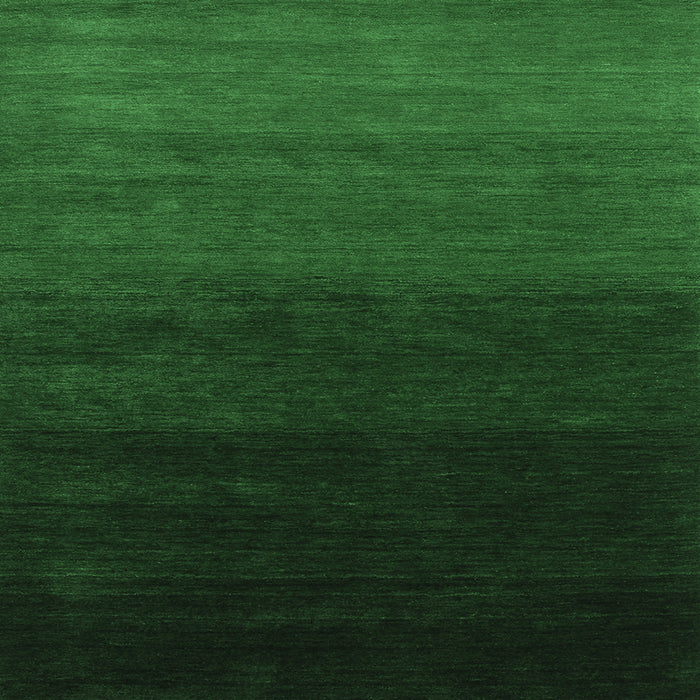Square Abstract Emerald Green Contemporary Rug, con1792emgrn