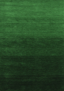 Abstract Emerald Green Contemporary Rug, con1792emgrn