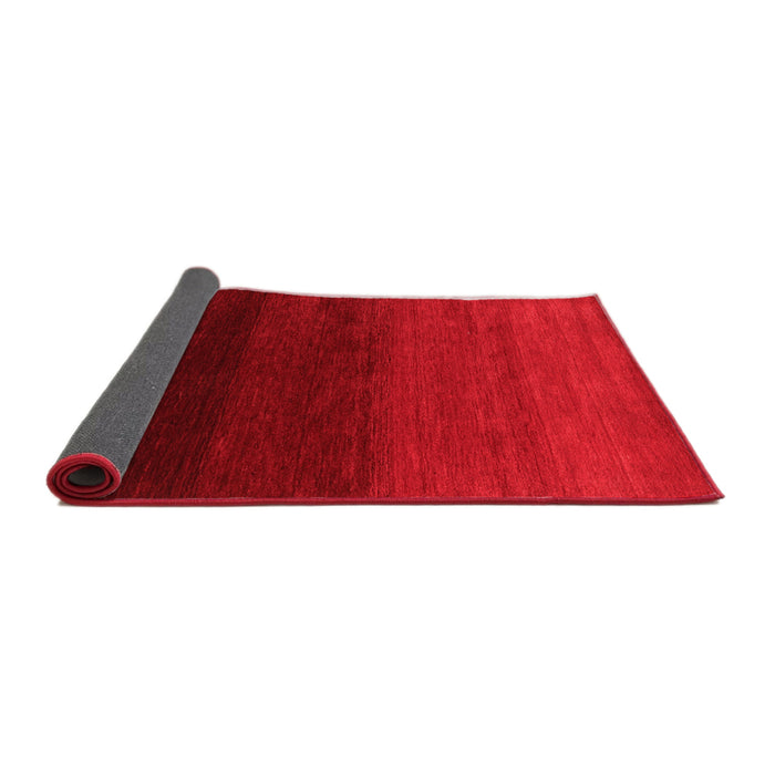 Abstract Red Contemporary Area Rugs