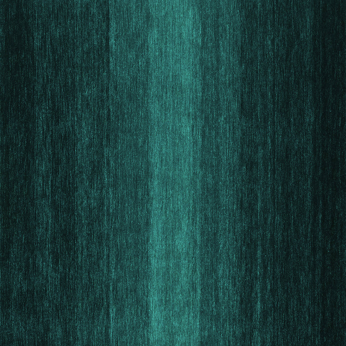 Square Abstract Turquoise Contemporary Rug, con1793turq