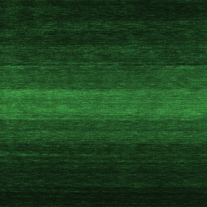 Serging Thickness of Abstract Green Contemporary Rug, con1793grn