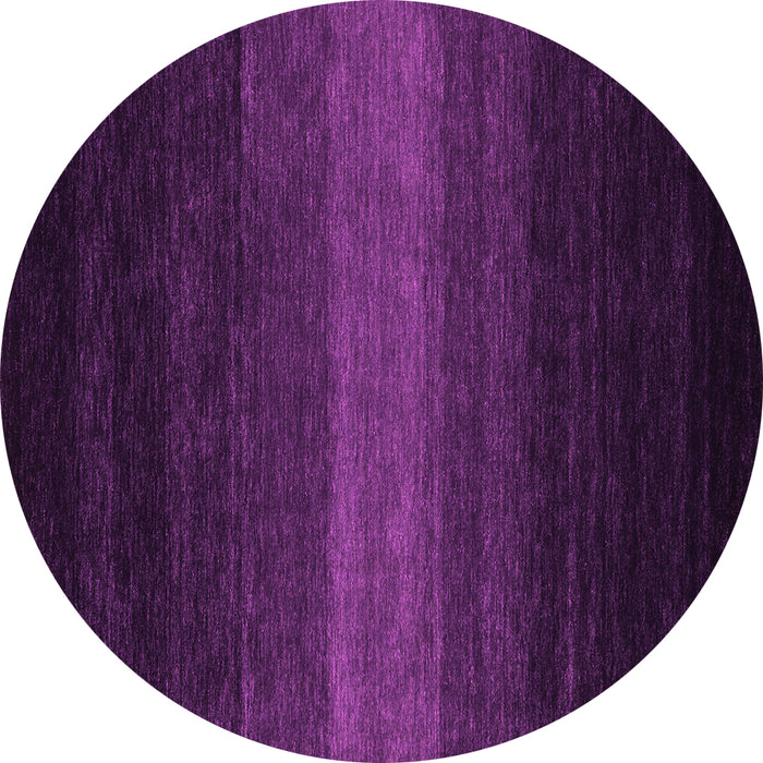 Round Machine Washable Abstract Pink Contemporary Rug, wshcon1793pnk