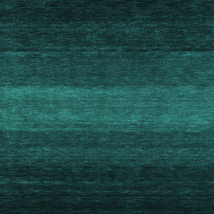 Machine Washable Abstract Turquoise Contemporary Area Rugs, wshcon1793turq