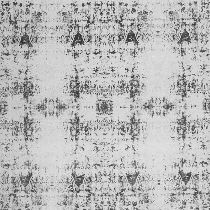 Serging Thickness of Machine Washable Solid Gray Modern Rug, wshcon1794gry