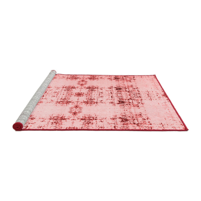 Modern Red Washable Rugs