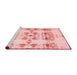 Modern Red Washable Rugs