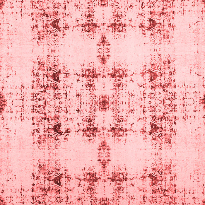 Machine Washable Solid Red Modern Rug, wshcon1794red