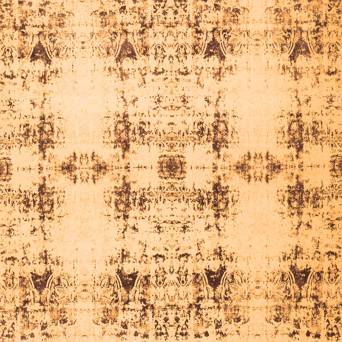 Solid Orange Modern Rug, con1794org