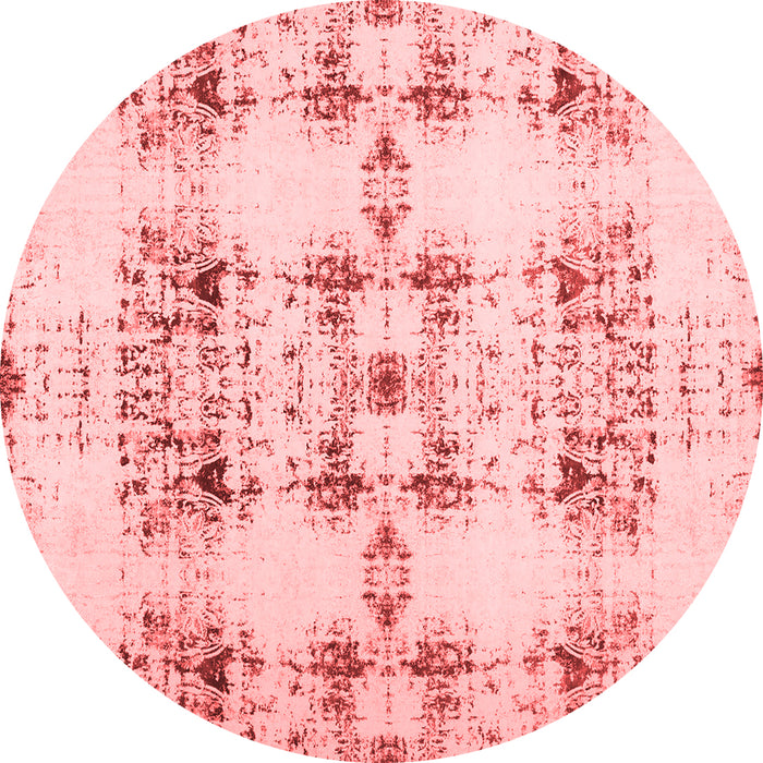 Machine Washable Solid Red Modern Rug, wshcon1794red