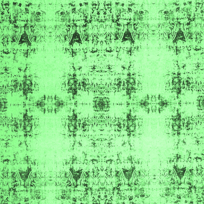 Machine Washable Solid Emerald Green Modern Area Rugs, wshcon1794emgrn