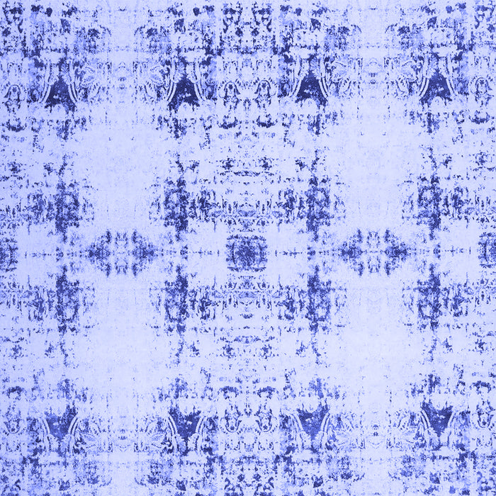 Machine Washable Solid Blue Modern Rug, wshcon1794blu