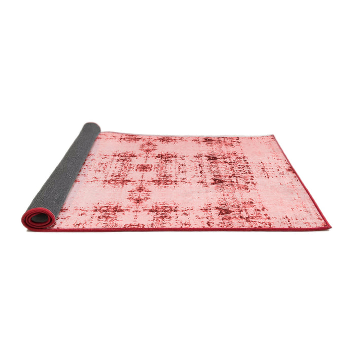 Solid Red Modern Area Rugs