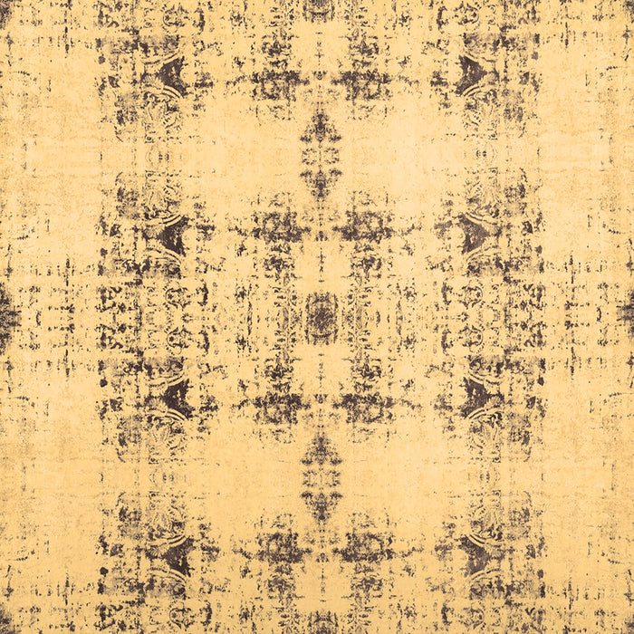 Square Machine Washable Solid Brown Modern Rug, wshcon1794brn