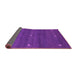 Sideview of Abstract Pink Contemporary Rug, con1795pnk